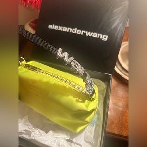 Alexander Wang Heiress Medium Pouch -Neon